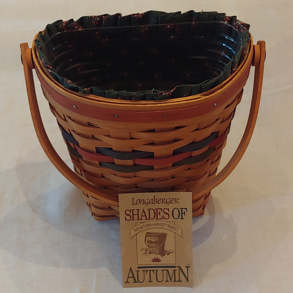 Longaberger Shades Of Autumn Basket